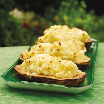 Dvaput pečeni krumpir s wasabijem