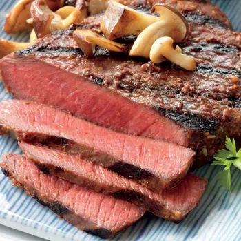 Flat Iron Odresci Marinirani u Misu sa Shiitake Gljivama