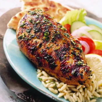 Grčka piletina s češnjakom