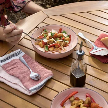 Hrskavi njoki s bruschetta povrćem