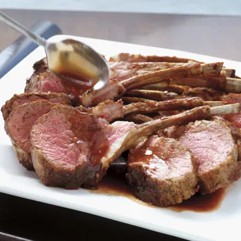 Janjeći kotleti sa sirupom od naranče i nara