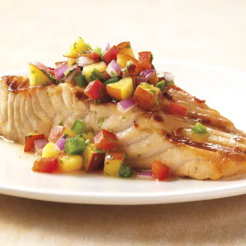 Losos sa salom od nektarina