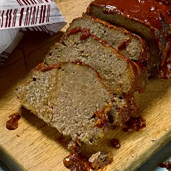 Mesna štruca s BBQ umakom i shiitake gljivama