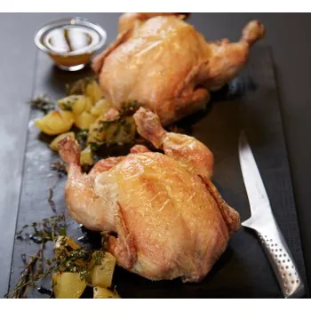 Pečena piletina s krumpirom i začinskim biljem