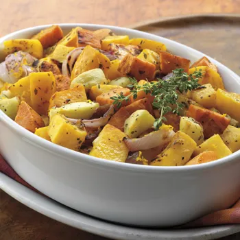 Pečeni hash od butternut tikve