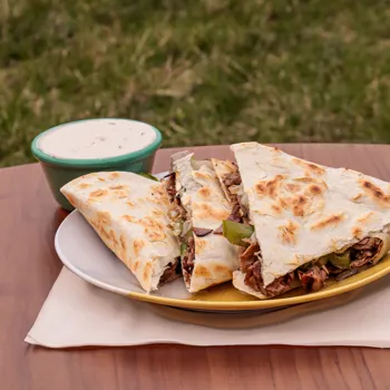 Philly Cheesesteak Quesadilla