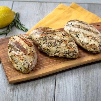 Pileća prsa s limunom i ružmarinom