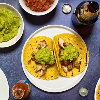 Pileći tacos marinirani u pivu