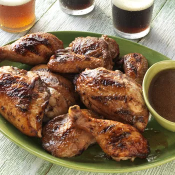 Piletina marinirana u pivu s roštilja