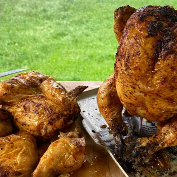 Piletina na limenci piva