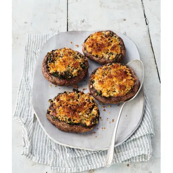 Portobello gljive s blitom i feta sirom