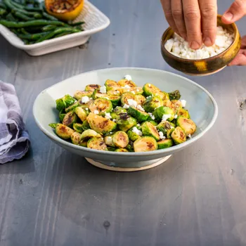 Prokulice s vinaigrette umakom od nara