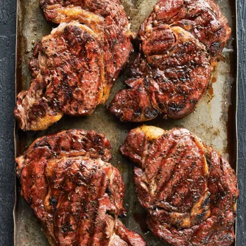 Ribeye odresci s obrnutim pečenjem