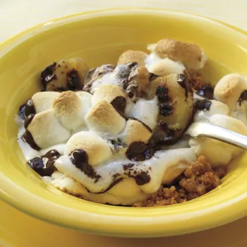 S'mores s grilanim bananama
