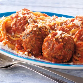 Špageti s mesnim okruglicama