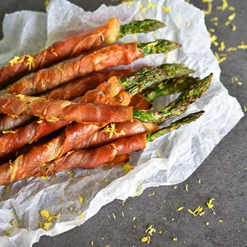 Šparoge umotane u pršut