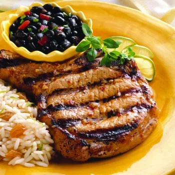 Svinjski kotleti s mango marinadom