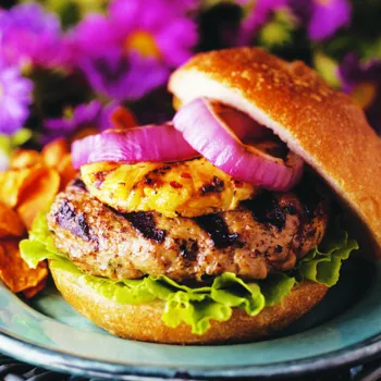 Teriyaki pileći burgeri