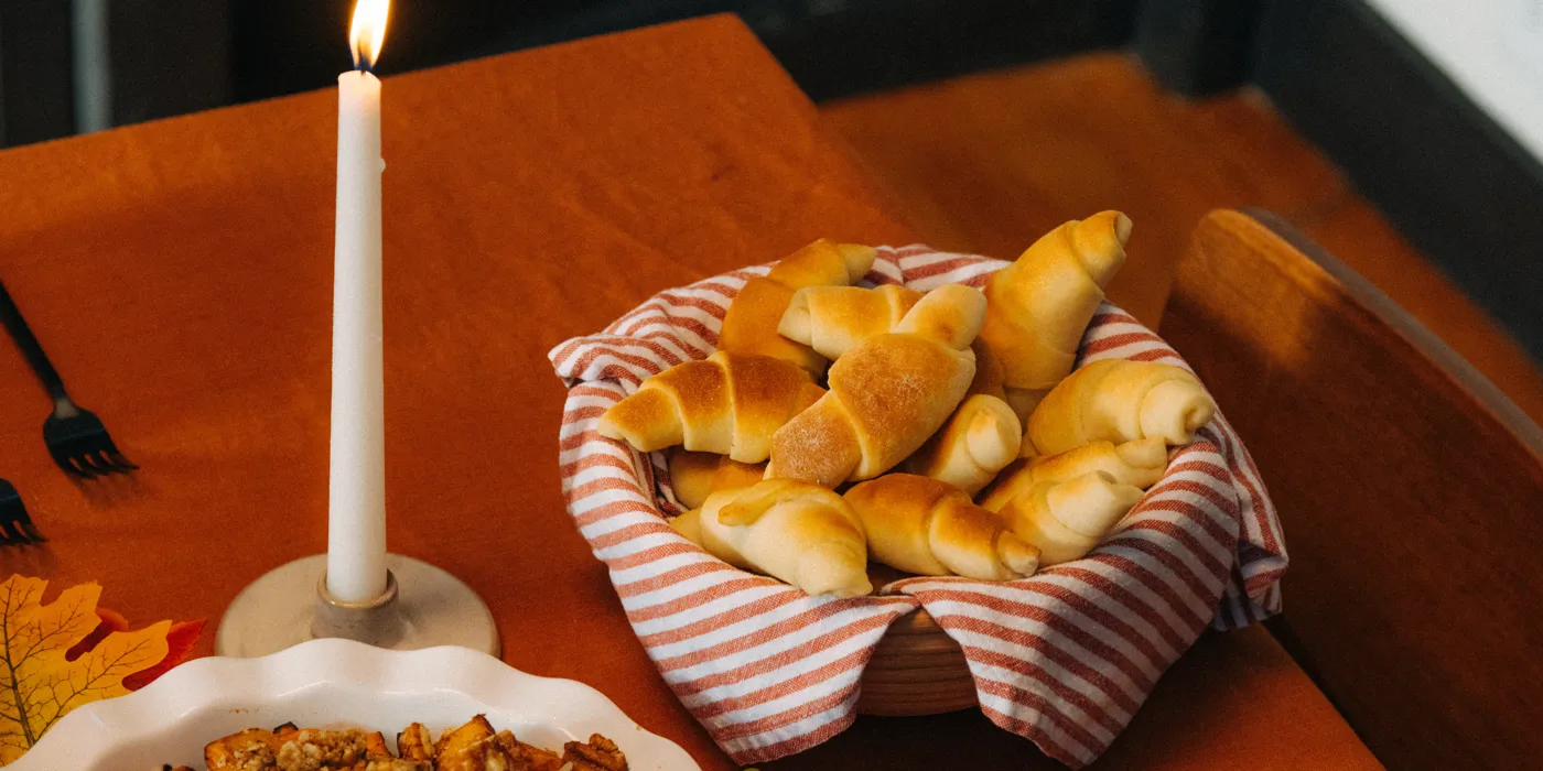 Bakine večernje rolice