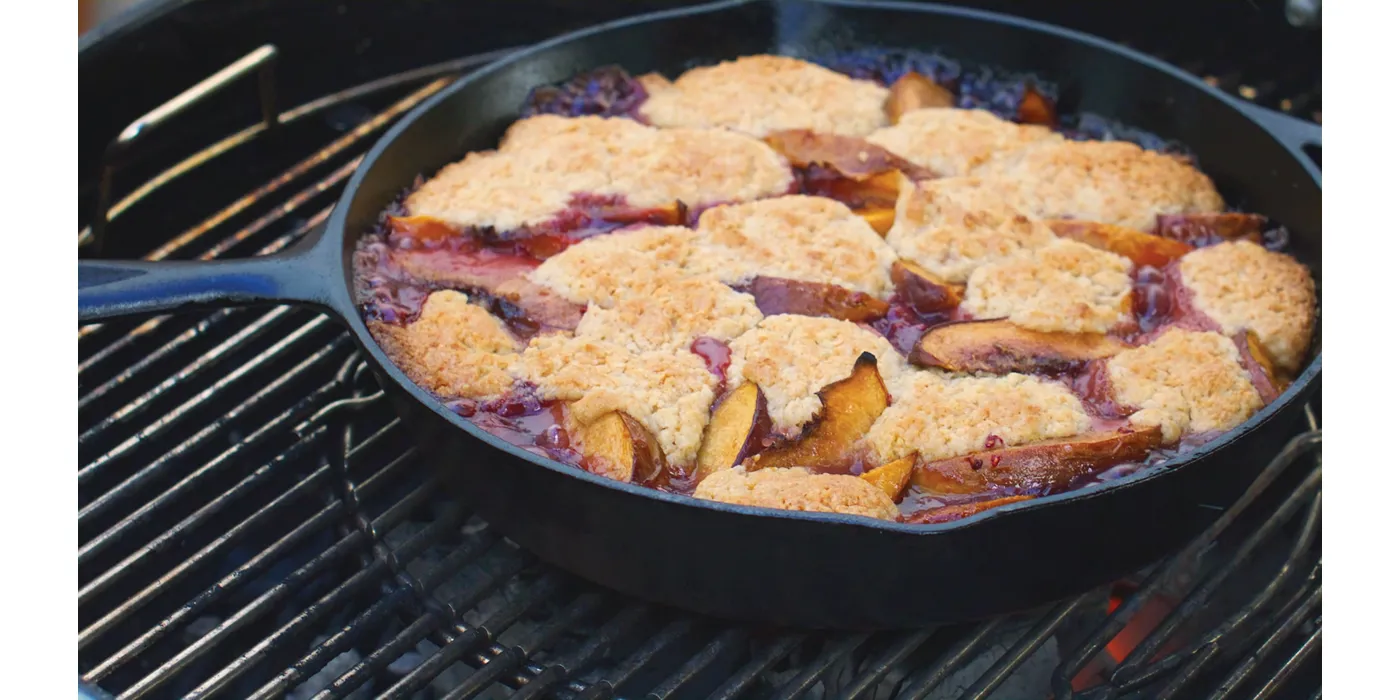 Cobbler s breskvama i malinama