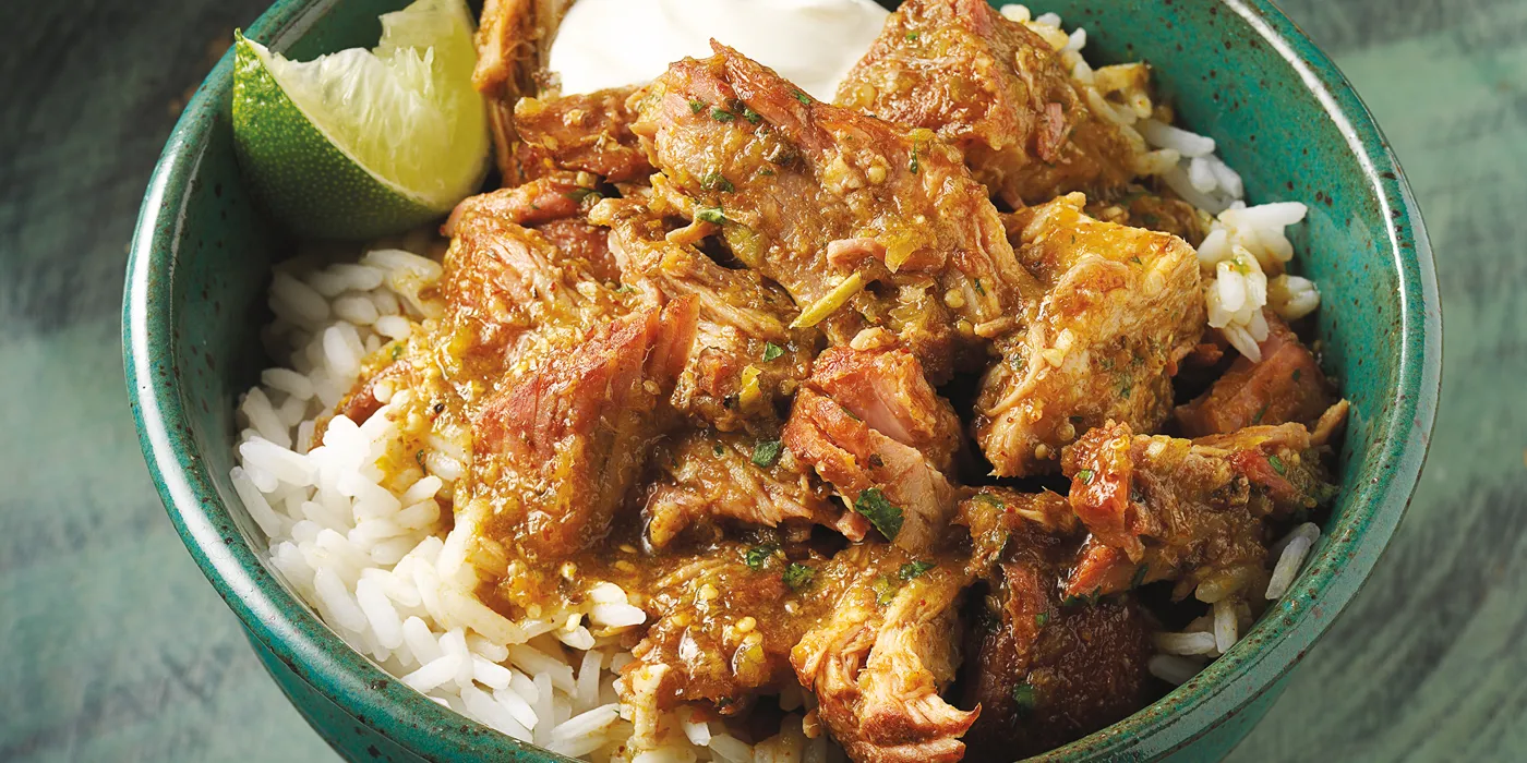 Dimljena svinjetina Chile Verde