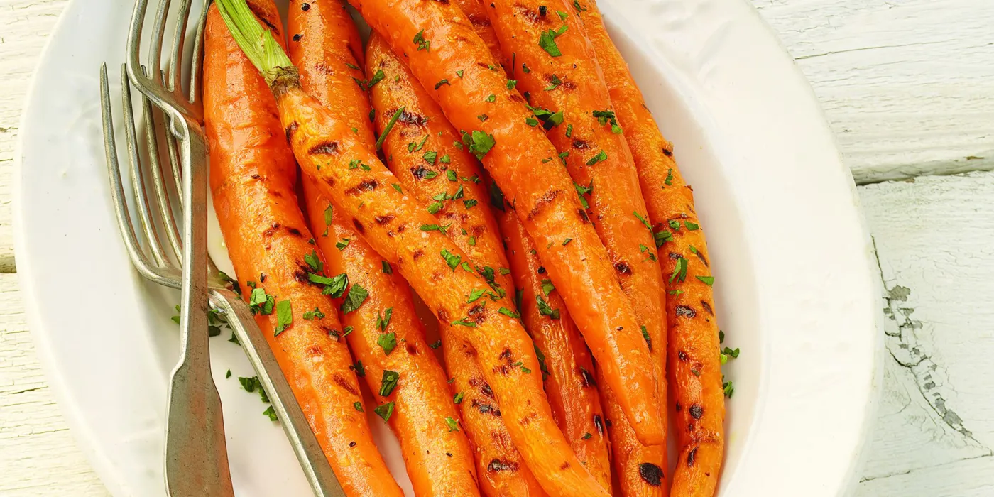 Grilovana mrkva s maslacem od muškatnog oraščića