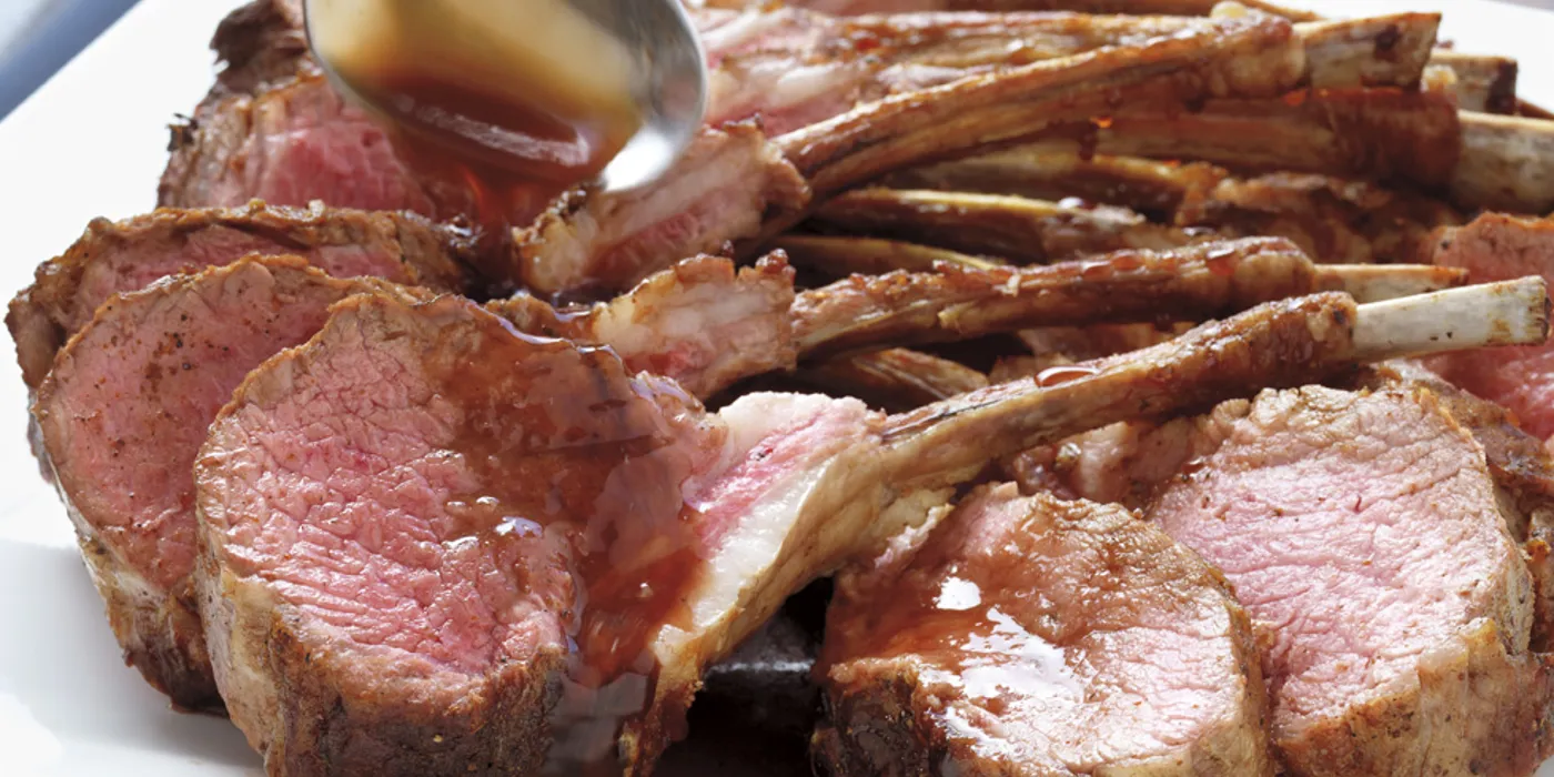 Janjeći kotleti sa sirupom od naranče i nara