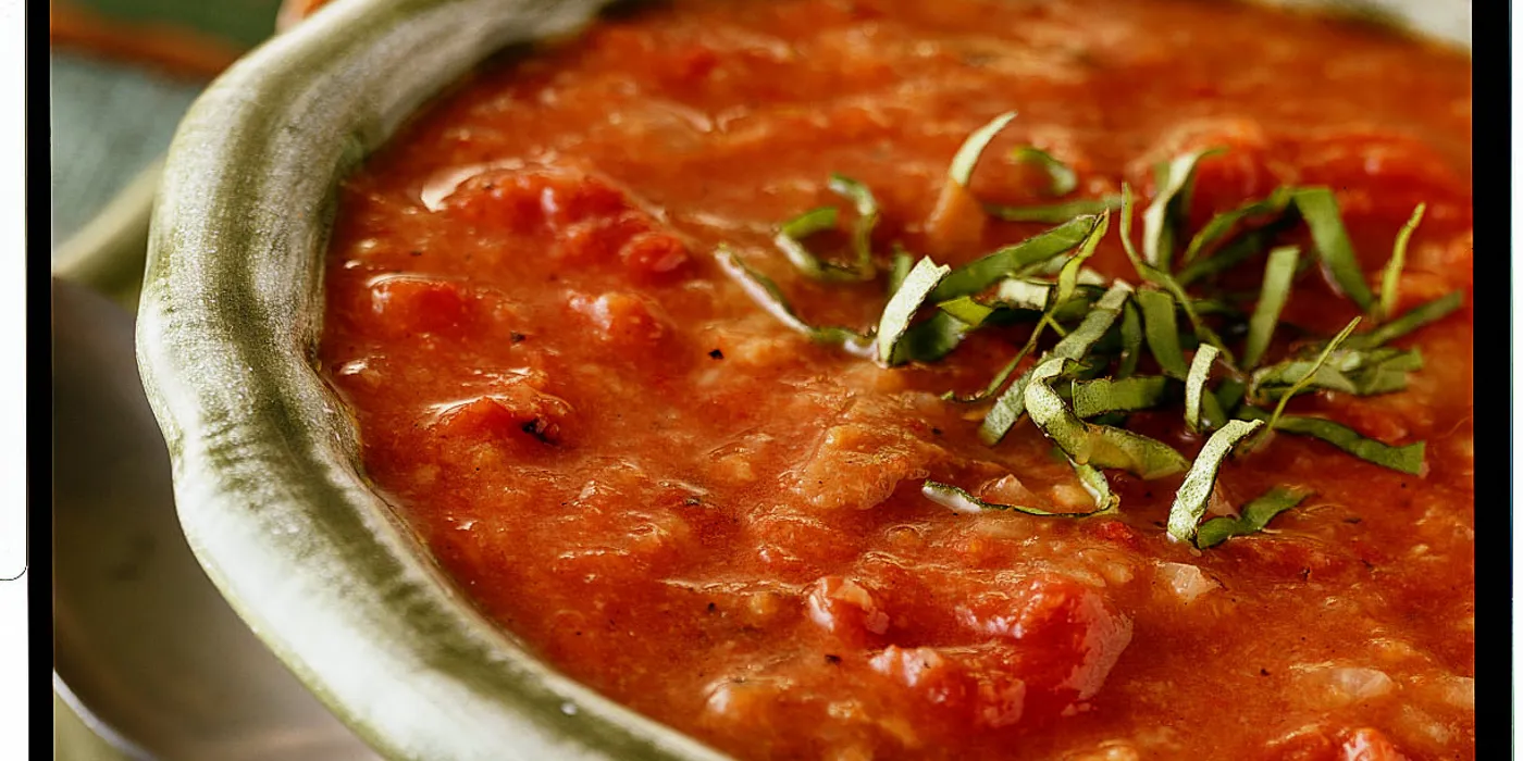 Juha od pečenih rajčica i kruha