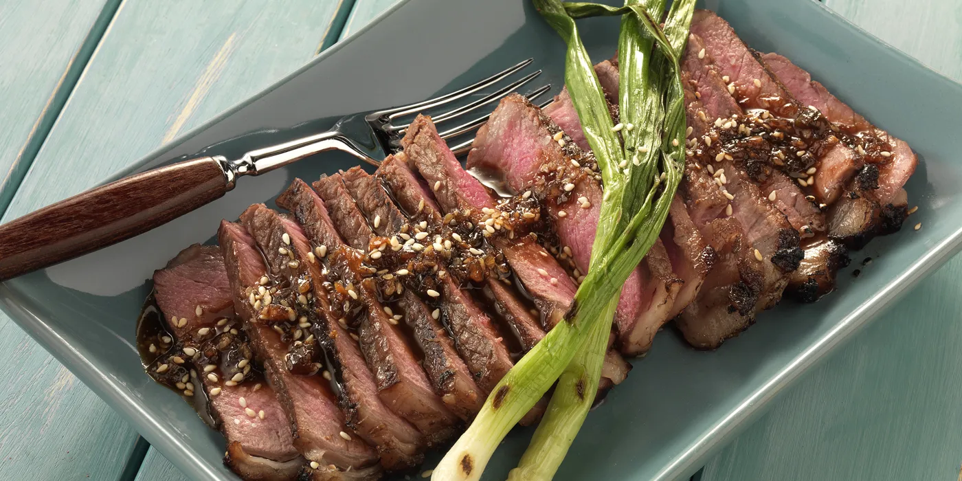 Korejski rib eye odresci s prženom sezamovom soli