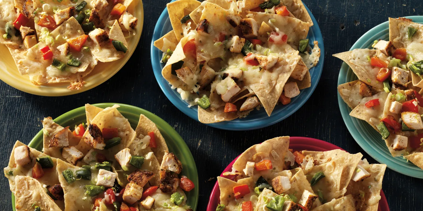 Nachosi s piletinom i paprikama