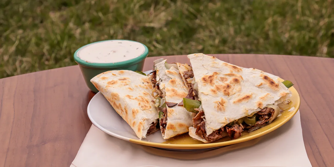 Philly Cheesesteak Quesadilla