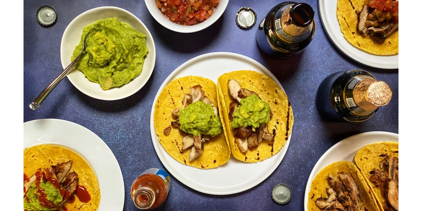 Pileći tacos marinirani u pivu