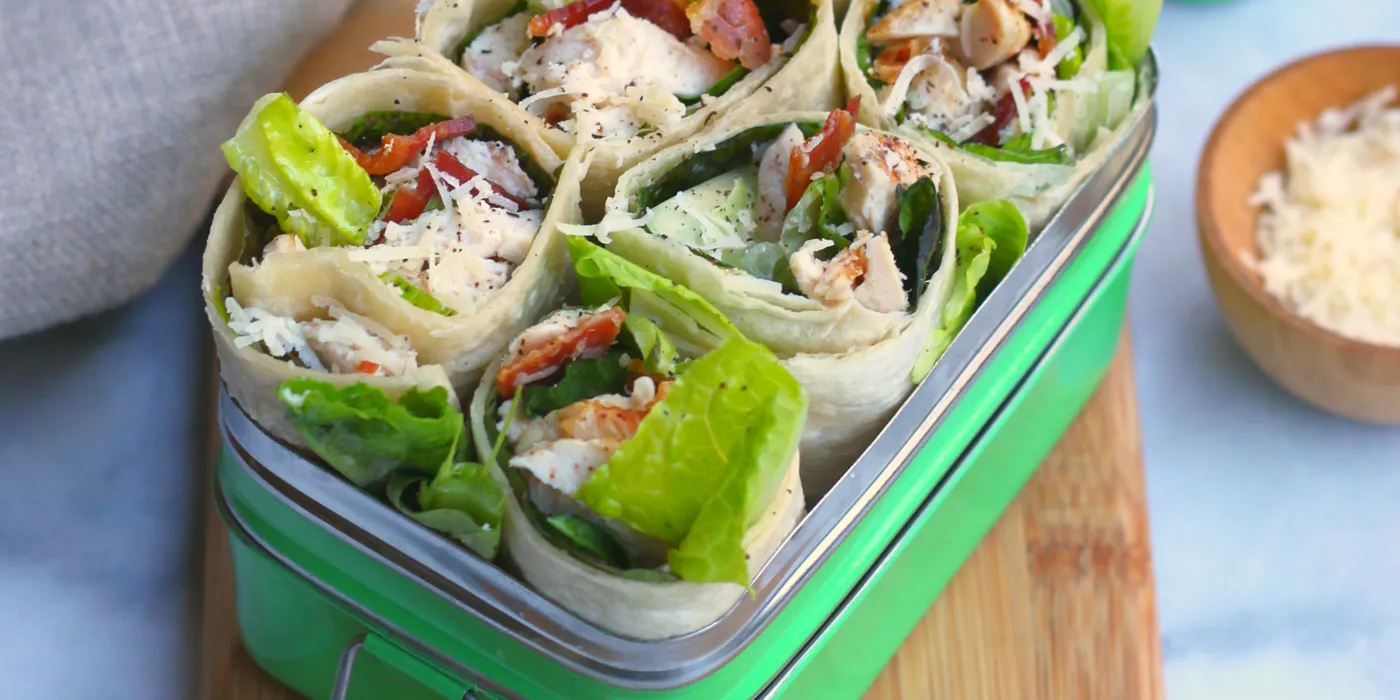 Piletina Caesar Wrap s roštilja