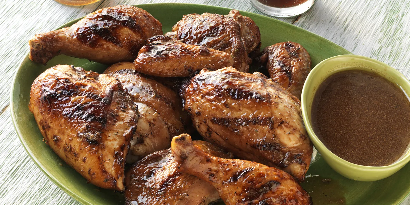 Piletina marinirana u pivu s roštilja