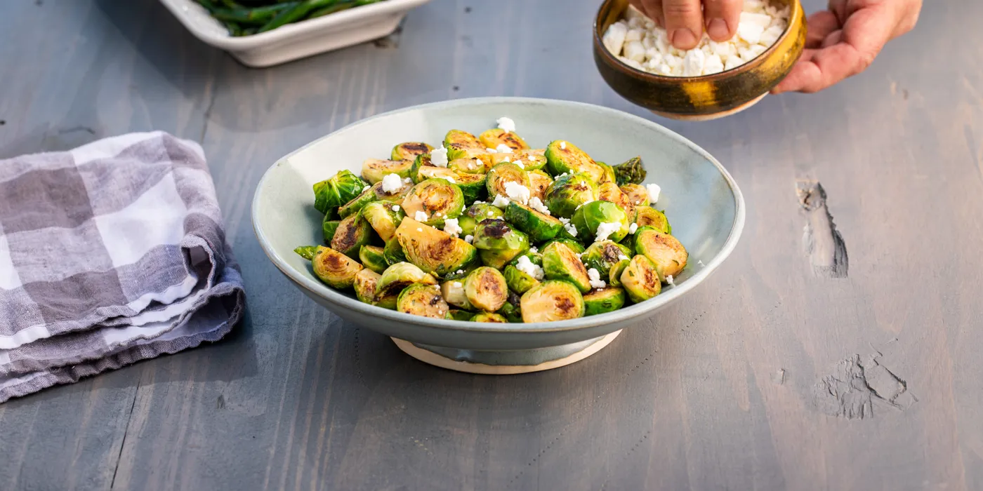 Prokulice s vinaigrette umakom od nara