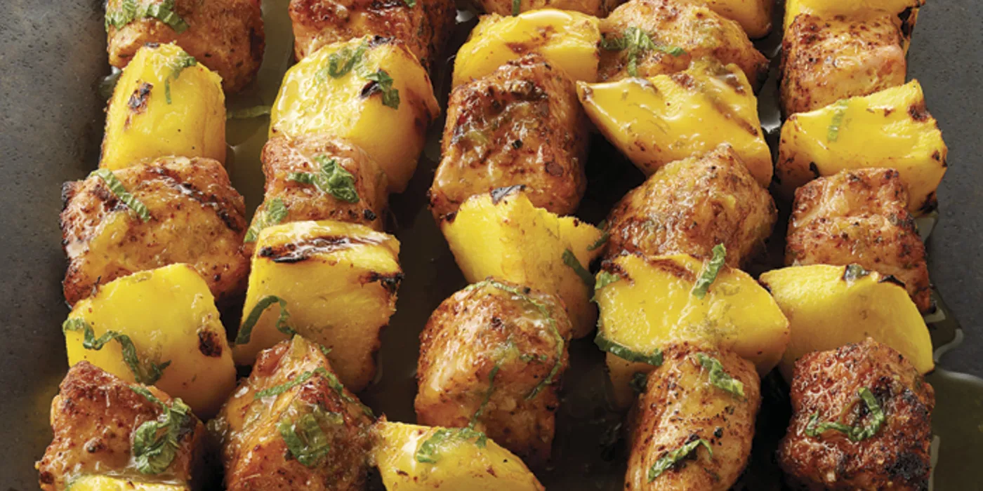 Ražnjići od svinjetine i manga