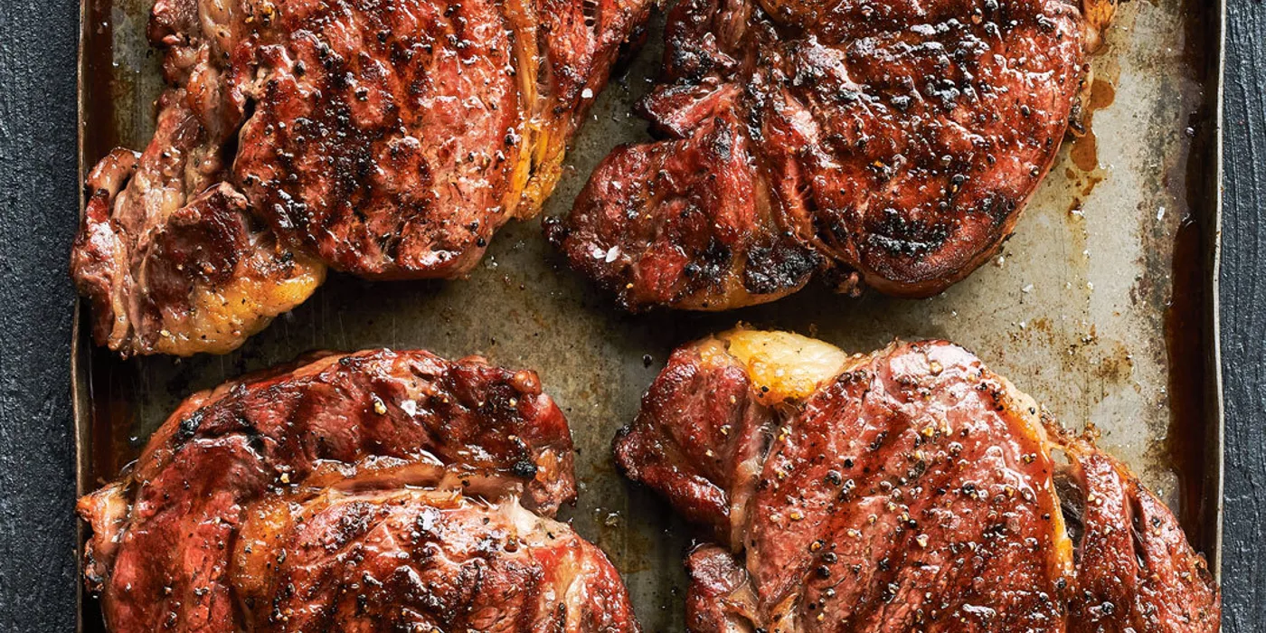 Ribeye odresci s obrnutim pečenjem