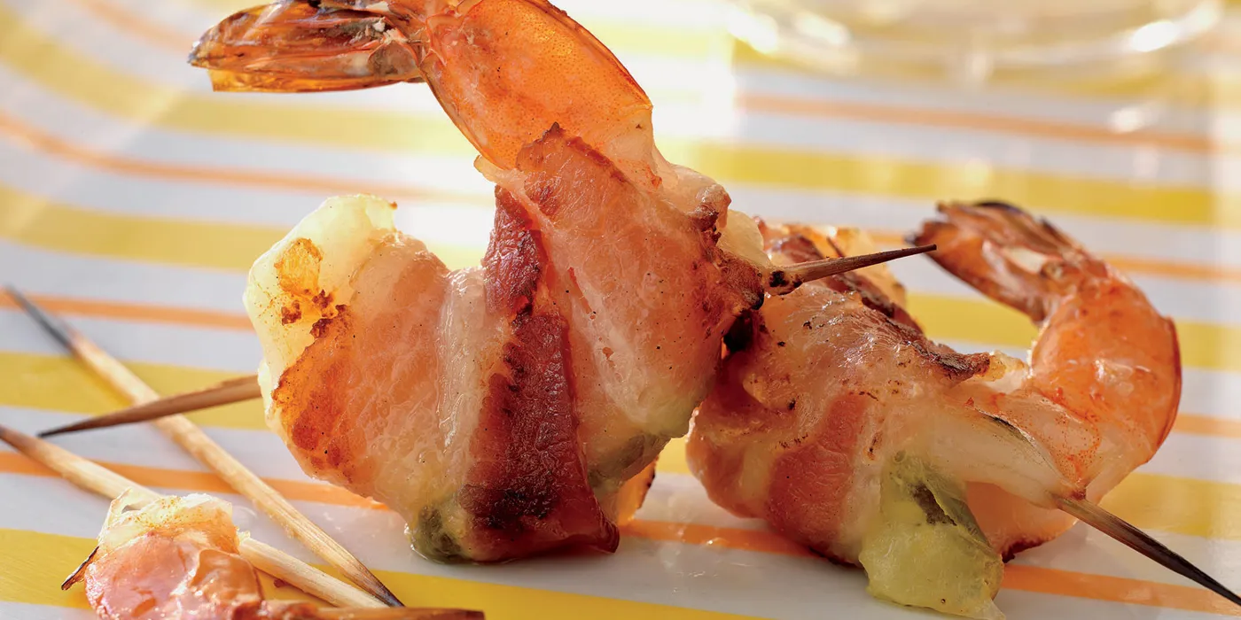 Škampi umotani u slaninu s jalapeno papričicama