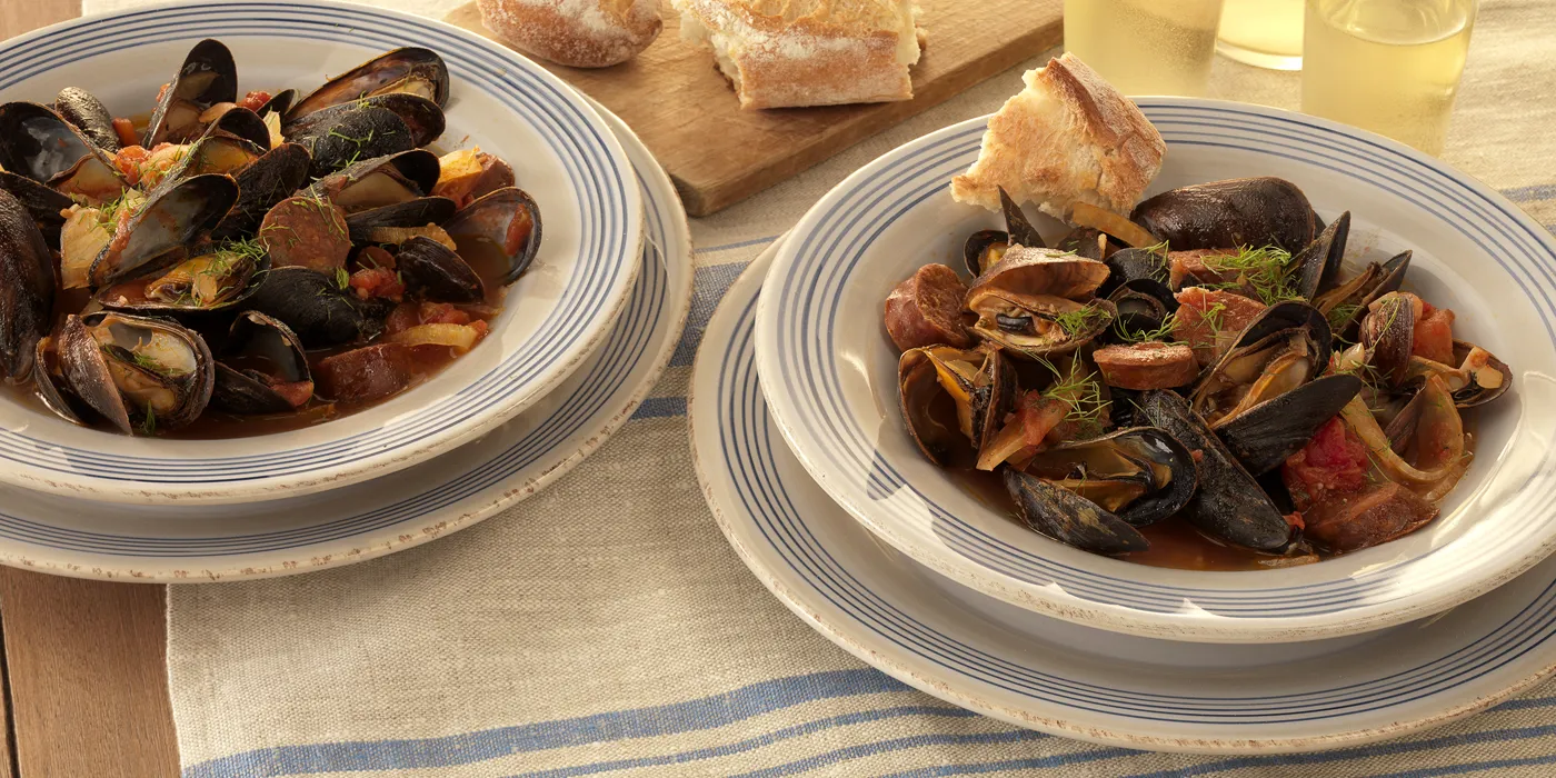 Španjolski varivo od choriza i dagnji