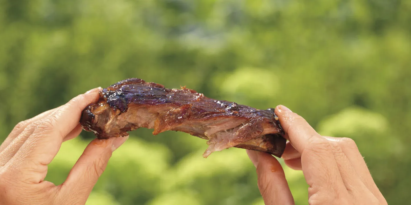 Svinjska rebarca u slatkoj glazuri od đumbira i soje