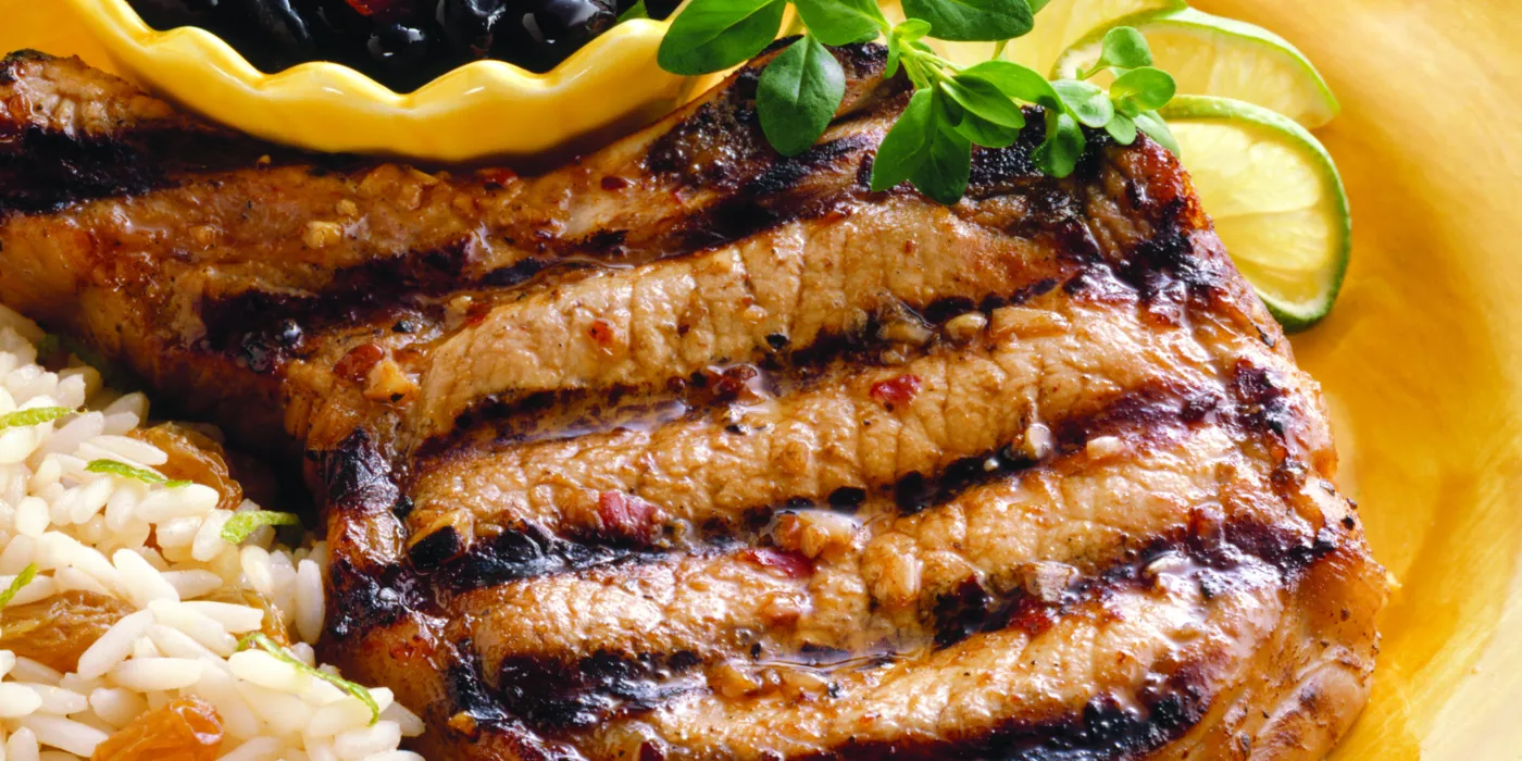 Svinjski kotleti s mango marinadom