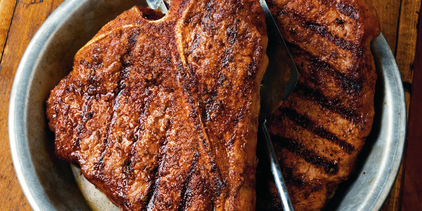 Veliki T-Bone odresci s teksaškom mješavinom začina